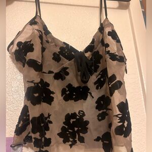 Lioness basic Cali floral top and ankle length skirt.